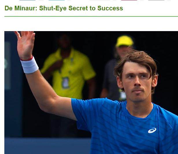 半岛体育APP-德米纳尔杀入多伦多决赛 突破秘诀：午睡才是王道